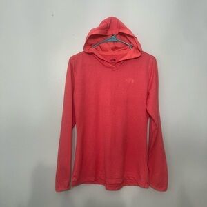 The North Face FlashDry Pinkish Orange Hooded Top